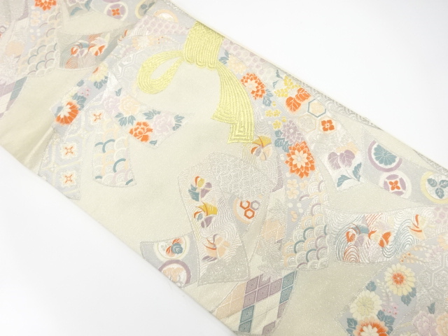 JAPANESE FUKURO OBI / WOVEN NOSHI PATTERN